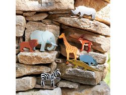 Zebra i trä, Tender Leaf Toys