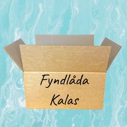 Fyndlåda med kalasartiklar, mellan