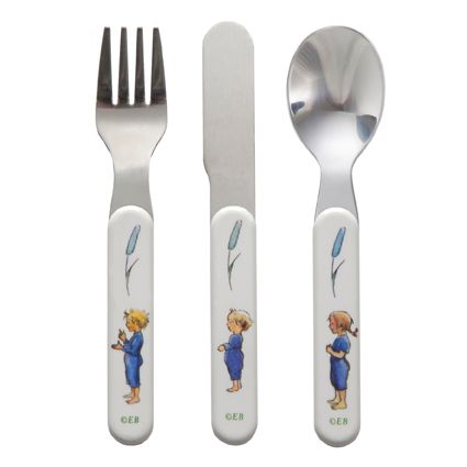 Bestick Hattstugan, Elsa Beskow, Rätt start
