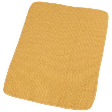 Våffelfilt EKO 75 x 100 gul, Rätt start