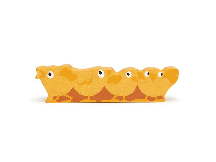 Kycklingar i trä, Tender Leaf Toys