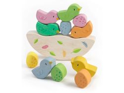 Balanslek fåglar, Tender Leaf Toys