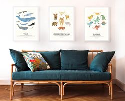 Poster Whales, Casablanca paper