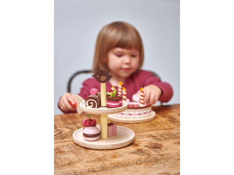 Kakfat med bakelser, Tender Leaf Toys