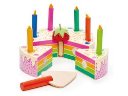 Tårta regnbåge, Tender Leaf Toys
