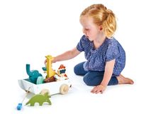 Vagn med djur, Tender Leaf Toys