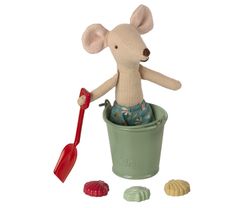 Strandset hink med spade, Maileg