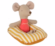 Gummibåt, gul, Maileg
