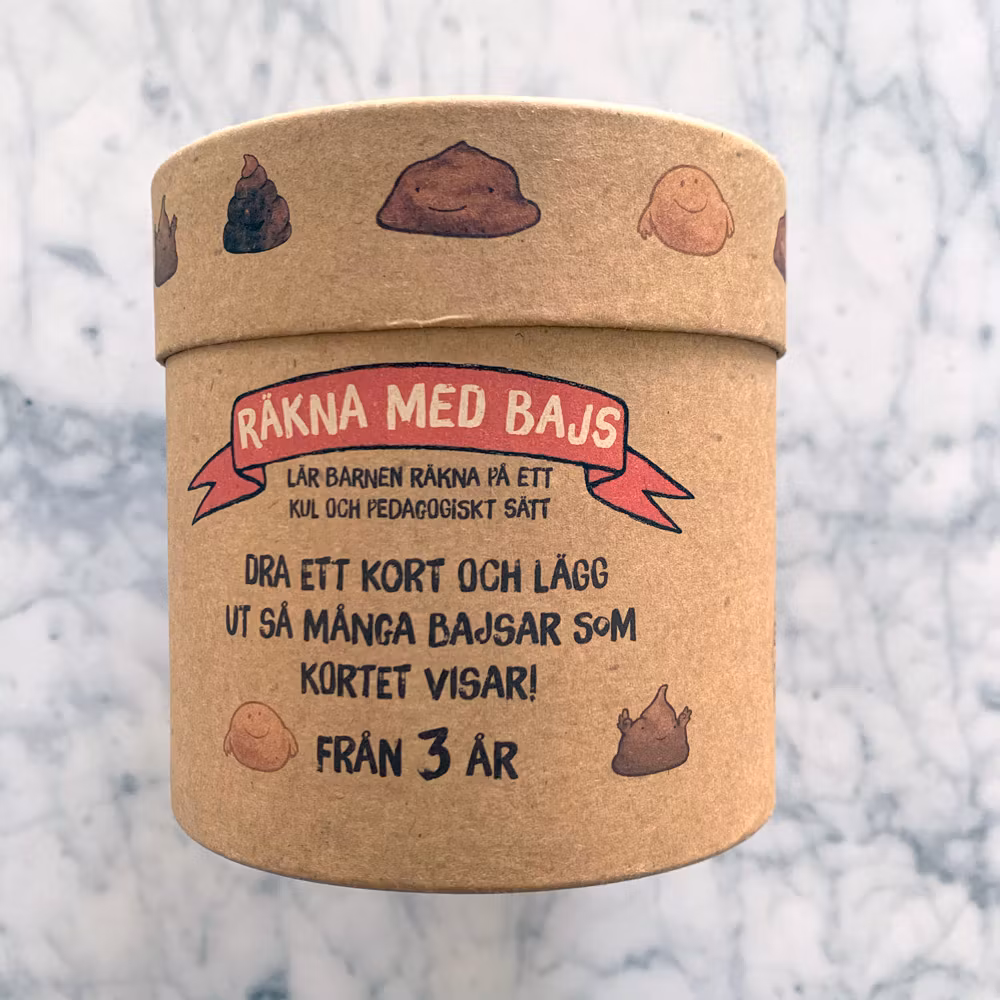 Räkna med bajs, Nicotext