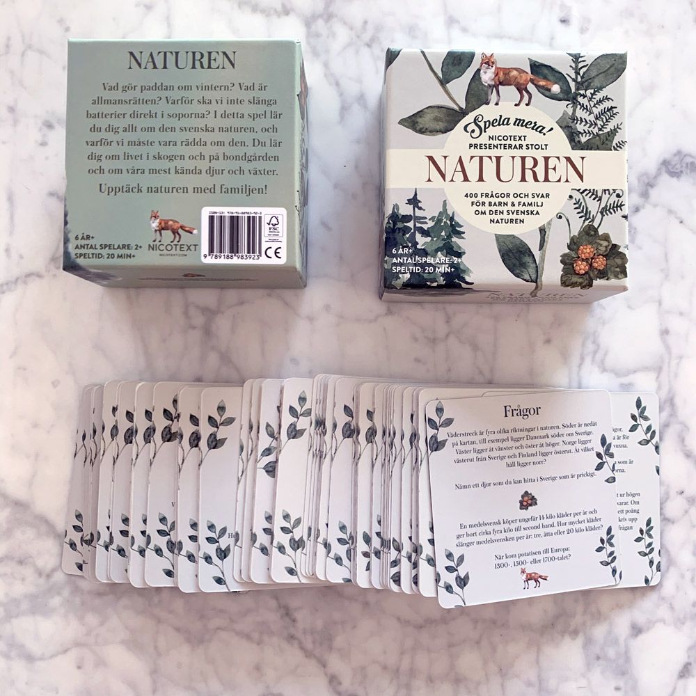 Spela mera: Naturen, Nicotext