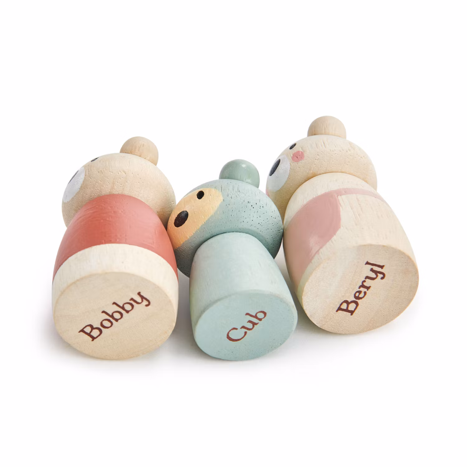 Småfolk - Björnar, Tender leaf toys