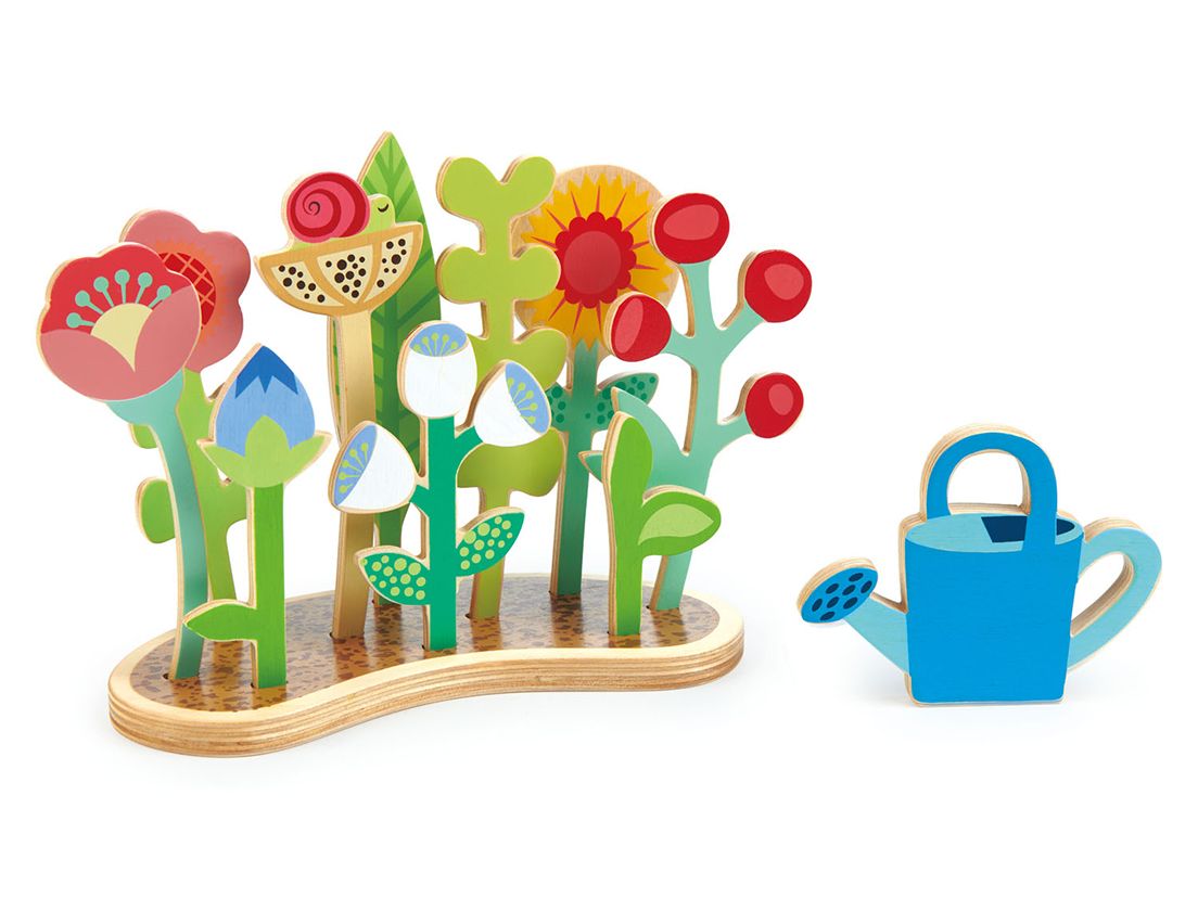 Rabatt med blommor, Tender leaf toys