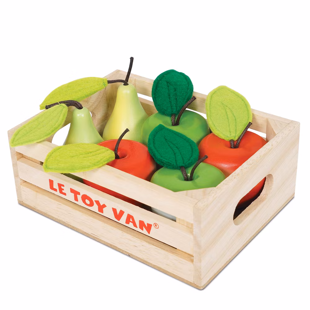 Trälåda - äpplen och päron, Le toy van