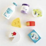 Trälåda - mejeriprodukter, Le toy van
