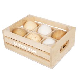 Trälåda - ägg, Le toy van