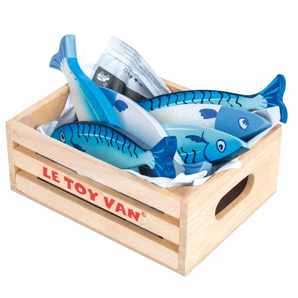 Trälåda - fisk, Le toy van