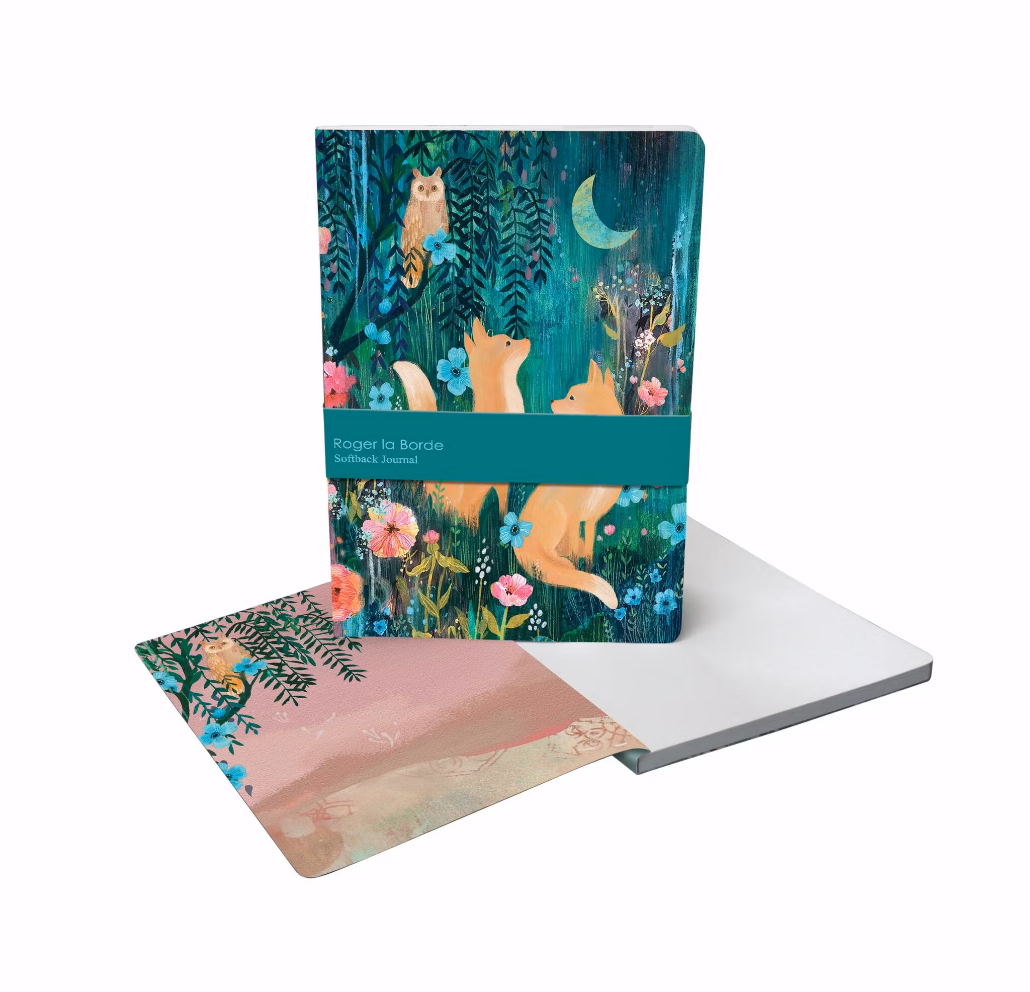 Moonlit Meadow, softback journal A5