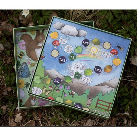 Upptäck naturen - Familjespel och bok