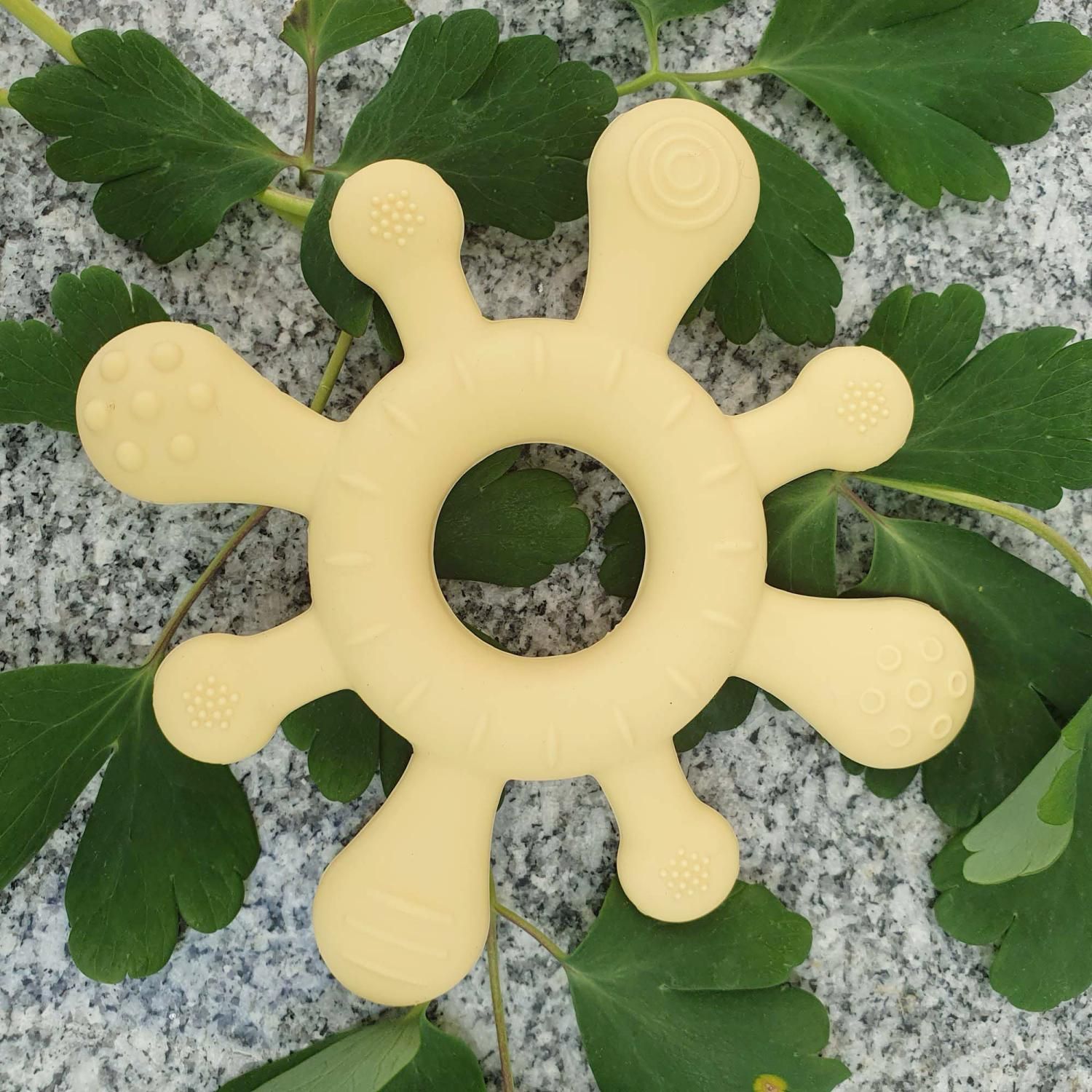 Bitleksak korall, sun yellow