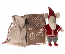 Jultomte mus, vinter, Maileg