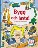 Bygg och lasta : pysselbok med klistermärken