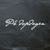 Litet kort med kuvert "På dopdagen", 7,5 x 7,5 cm