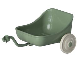 Vagn till trehjuling, grön, Maileg