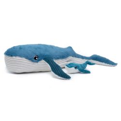 Blåval med baby XL