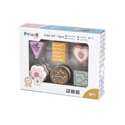 Bakelser i trä 6-pack