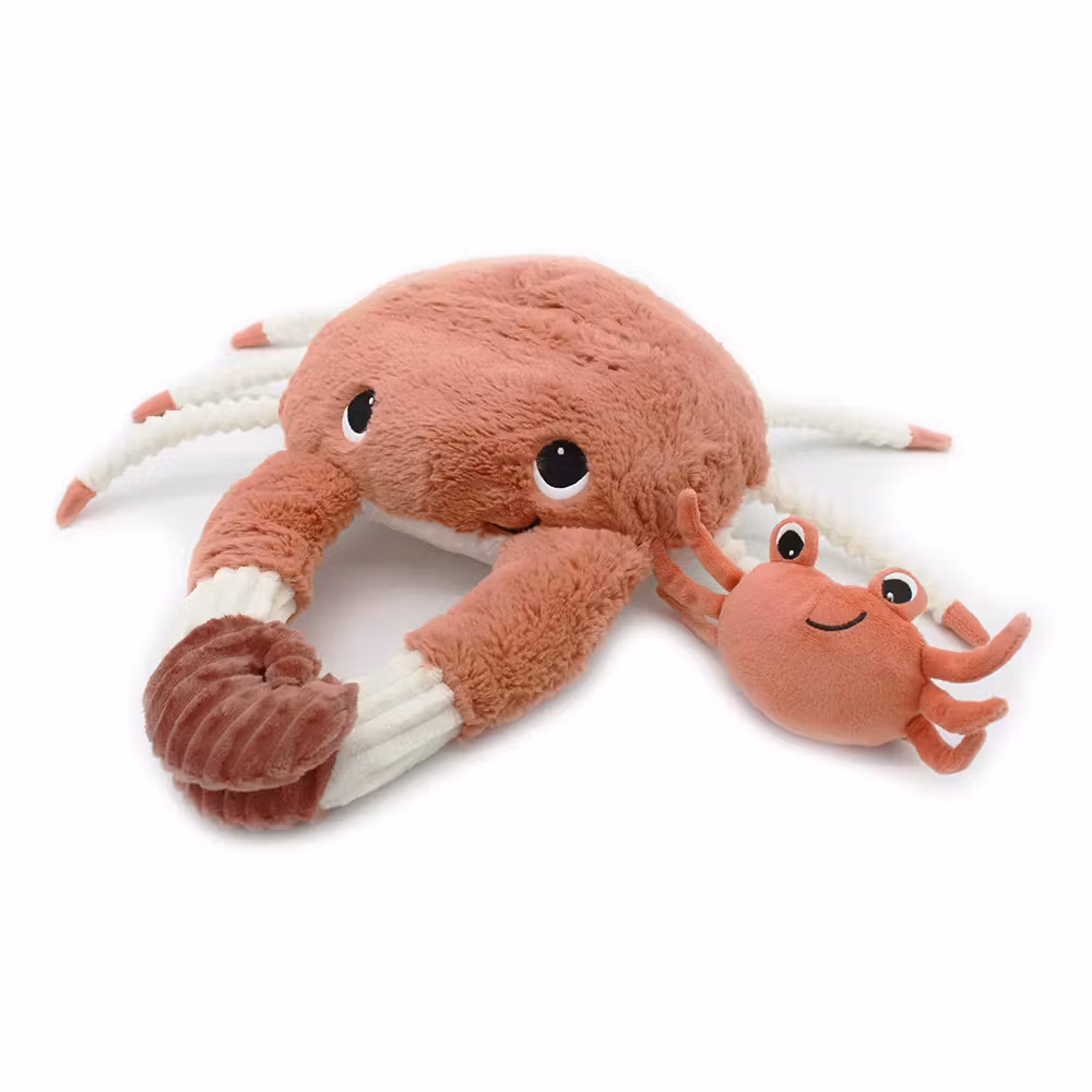 Krabba med baby, terracotta