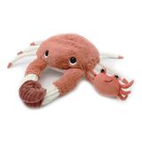 Krabba med baby, terracotta