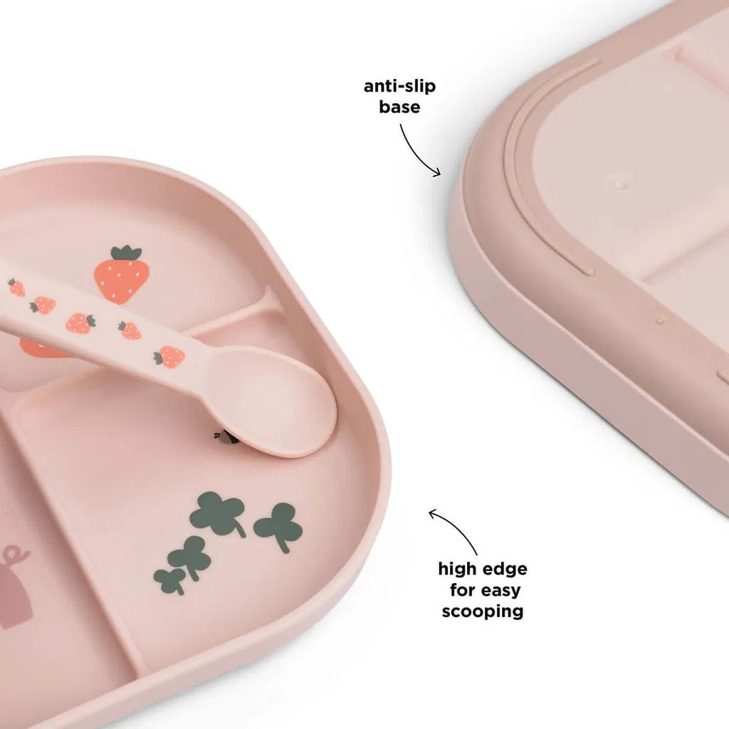 Foodie compartment plate Tiny farm