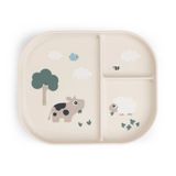 Foodie compartment plate Tiny farm