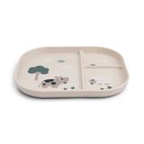 Foodie compartment plate Tiny farm