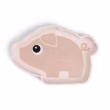 Silicone Stick&Stay plate Pigee