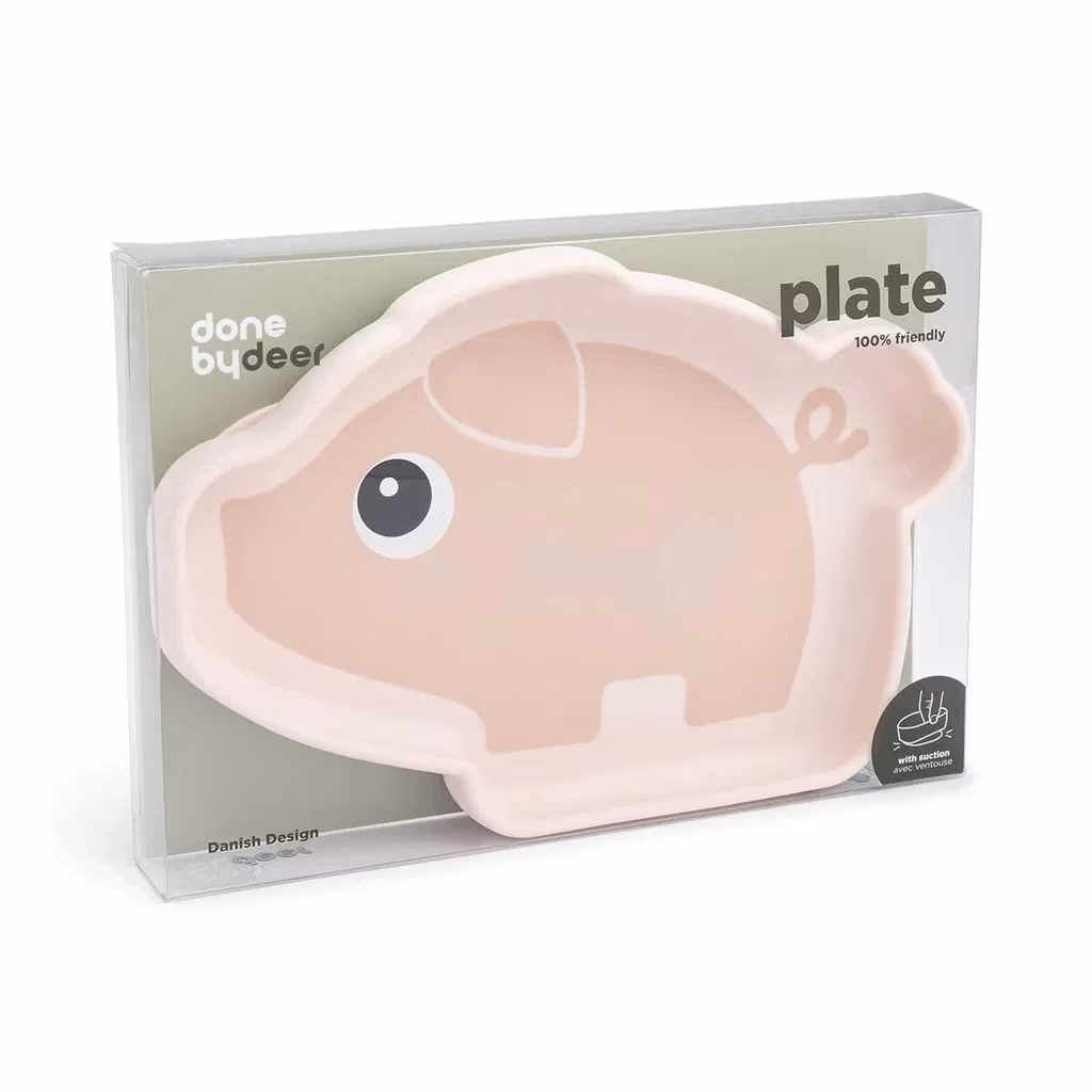 Silicone Stick&Stay plate Pigee