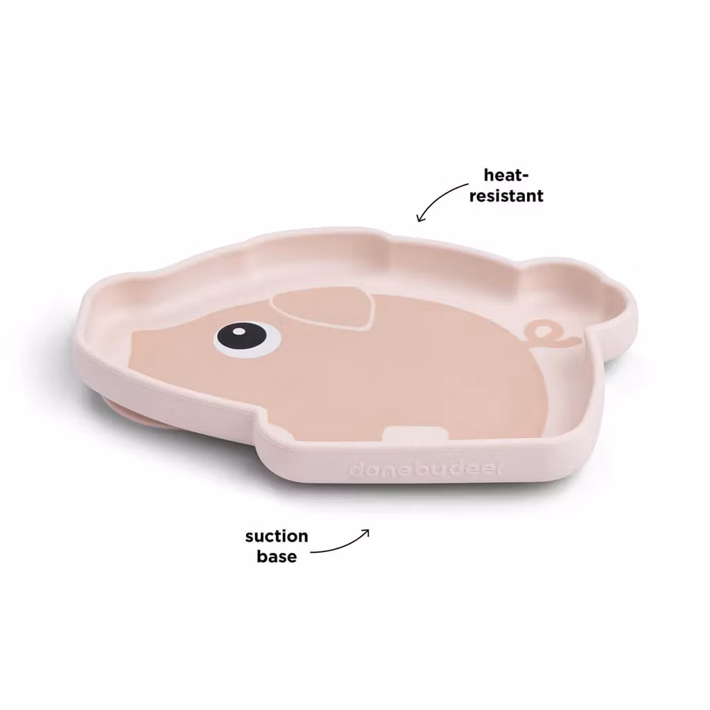 Silicone Stick&Stay plate Pigee