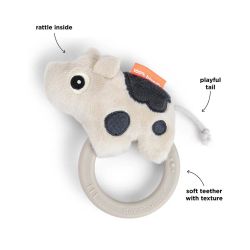 Sensory rattle w/teether Dotti
