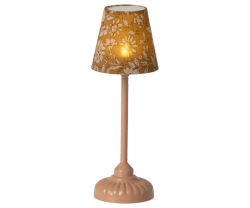 Vintage golvlampa, dark powder, Maileg