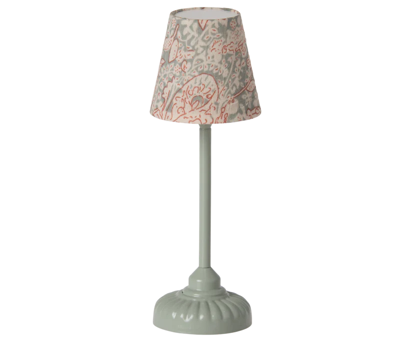 Vintage golvlampa, mint, Maileg