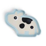 Silicone Stick&Stay plate Dotti Tiny Farm