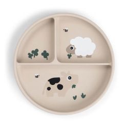 Stick&Stay compartment plate Tiny farm