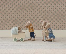 Barnvagn med babymus - Mint, Maileg