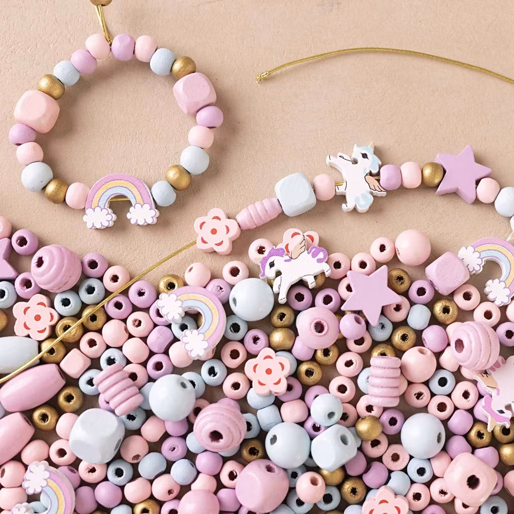 Mini DIY Mix smycken, pastell