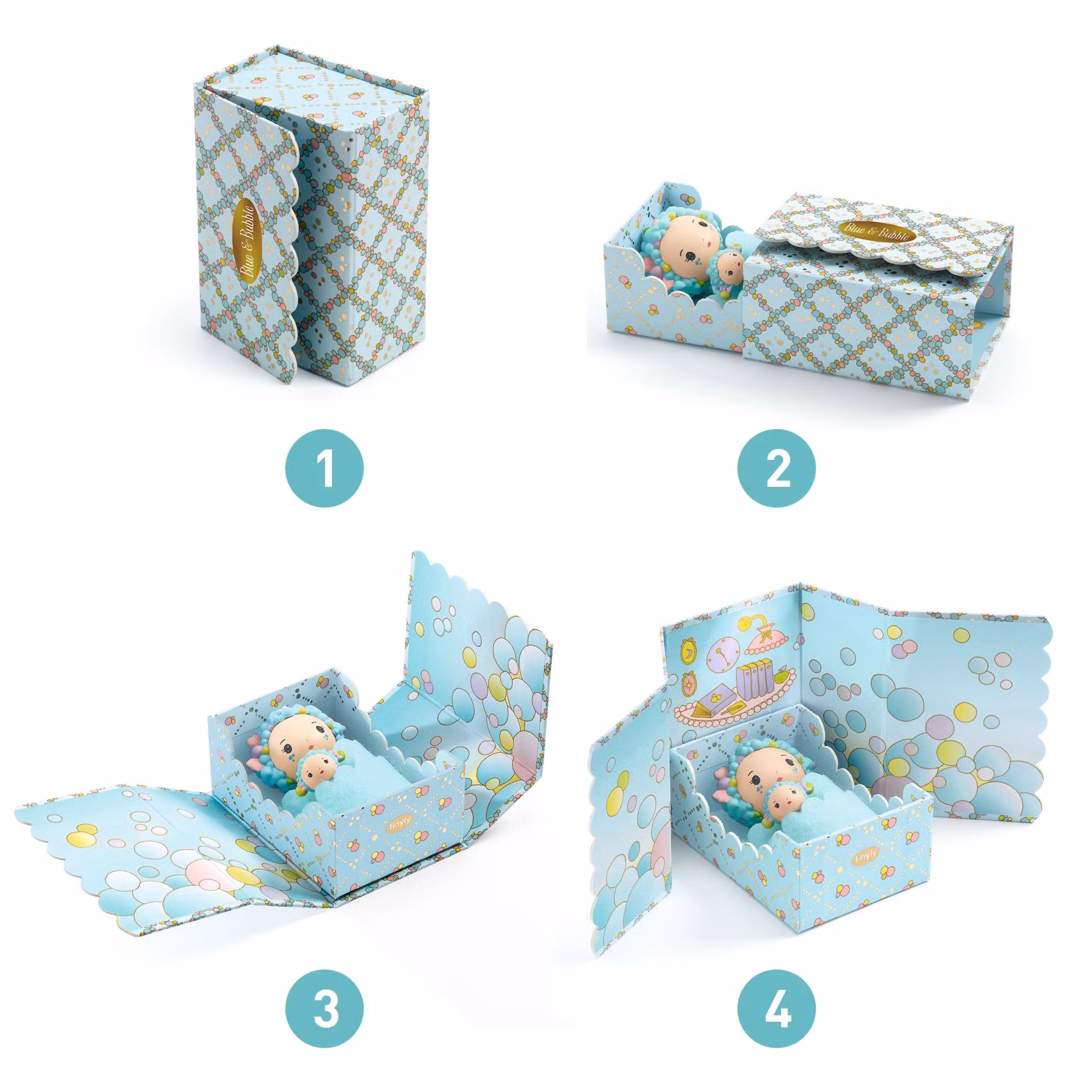 Blue & Bubble - Tinyroom, Tinyly
