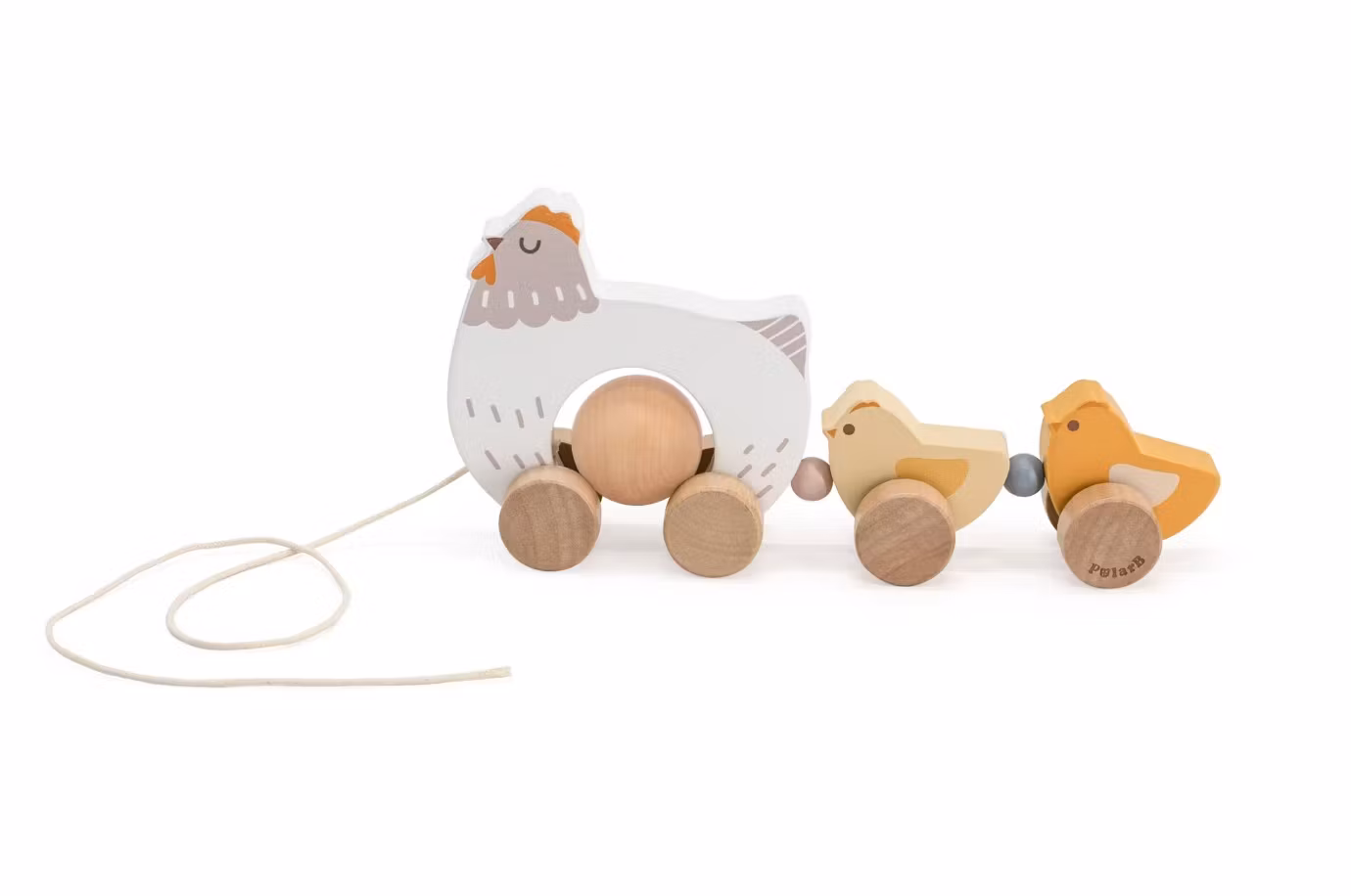 Dragleksak höna kyckling ägg