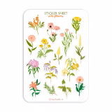 Stickers A5 Vildblommor