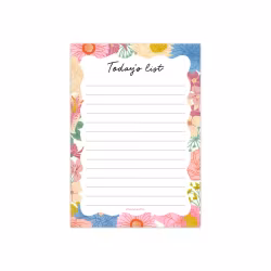 Anteckningsblock A6 'Today's list'