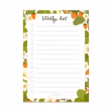 Anteckningsblock A6 'Weekly list'