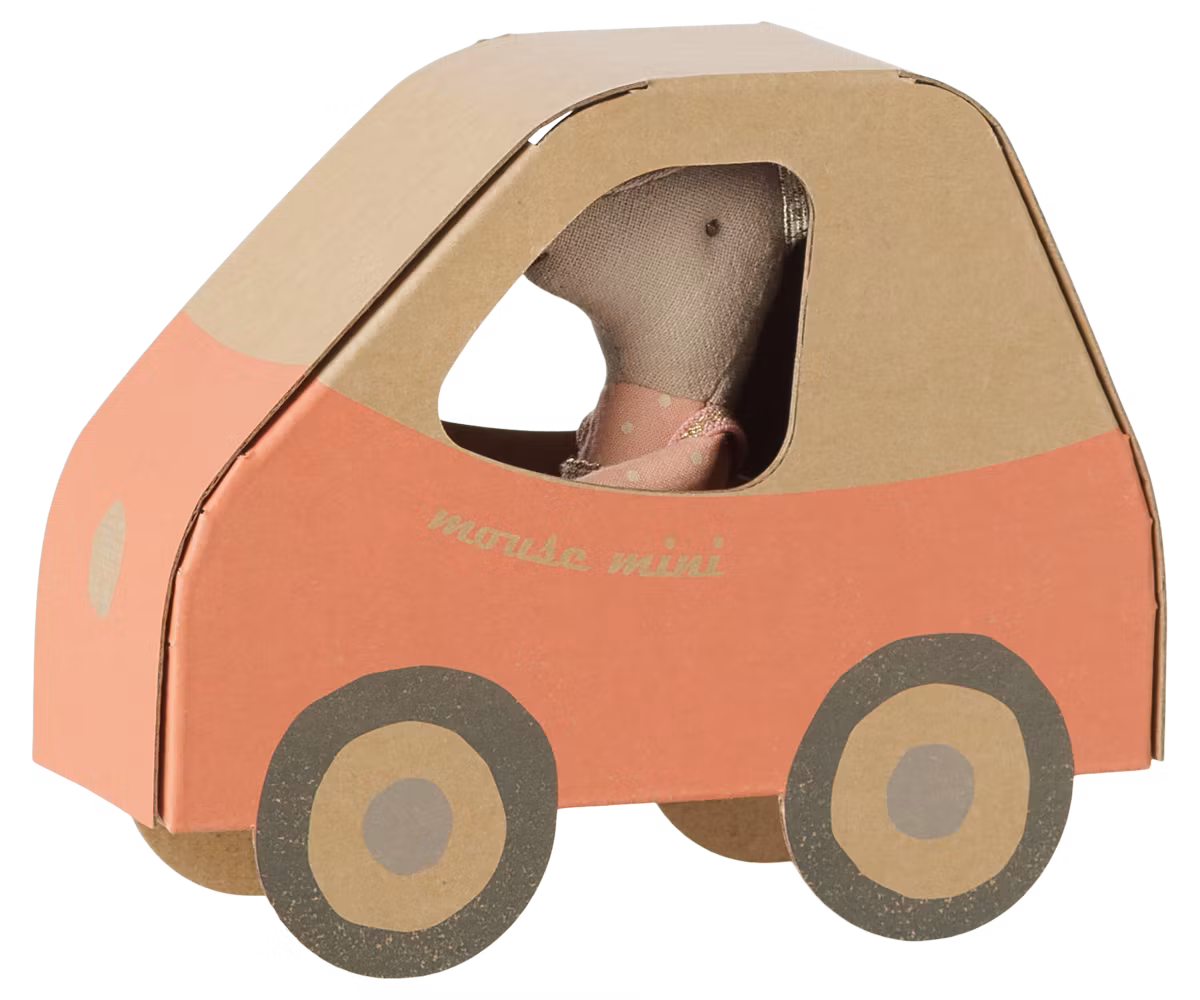 Lillasyster mus chaufför, Maileg